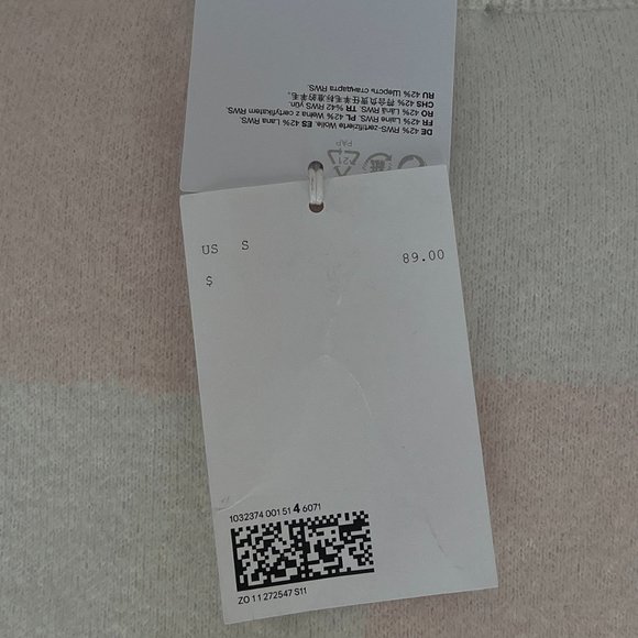 & OTHER STORIES Check Wool Blend Sweater Vest In Pink Jaquard - Picture 11 of 11